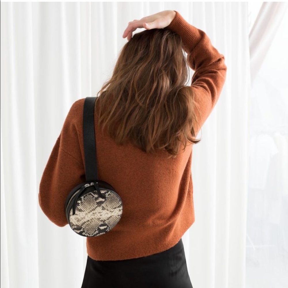 Mock neck sweater